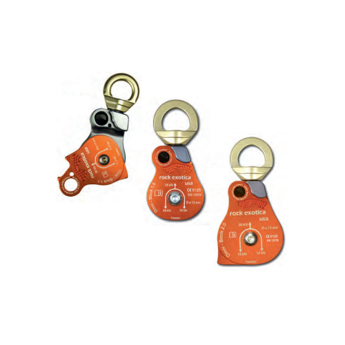 Rock Exotica Omni-Block Swivel Pulleys Single Sheave